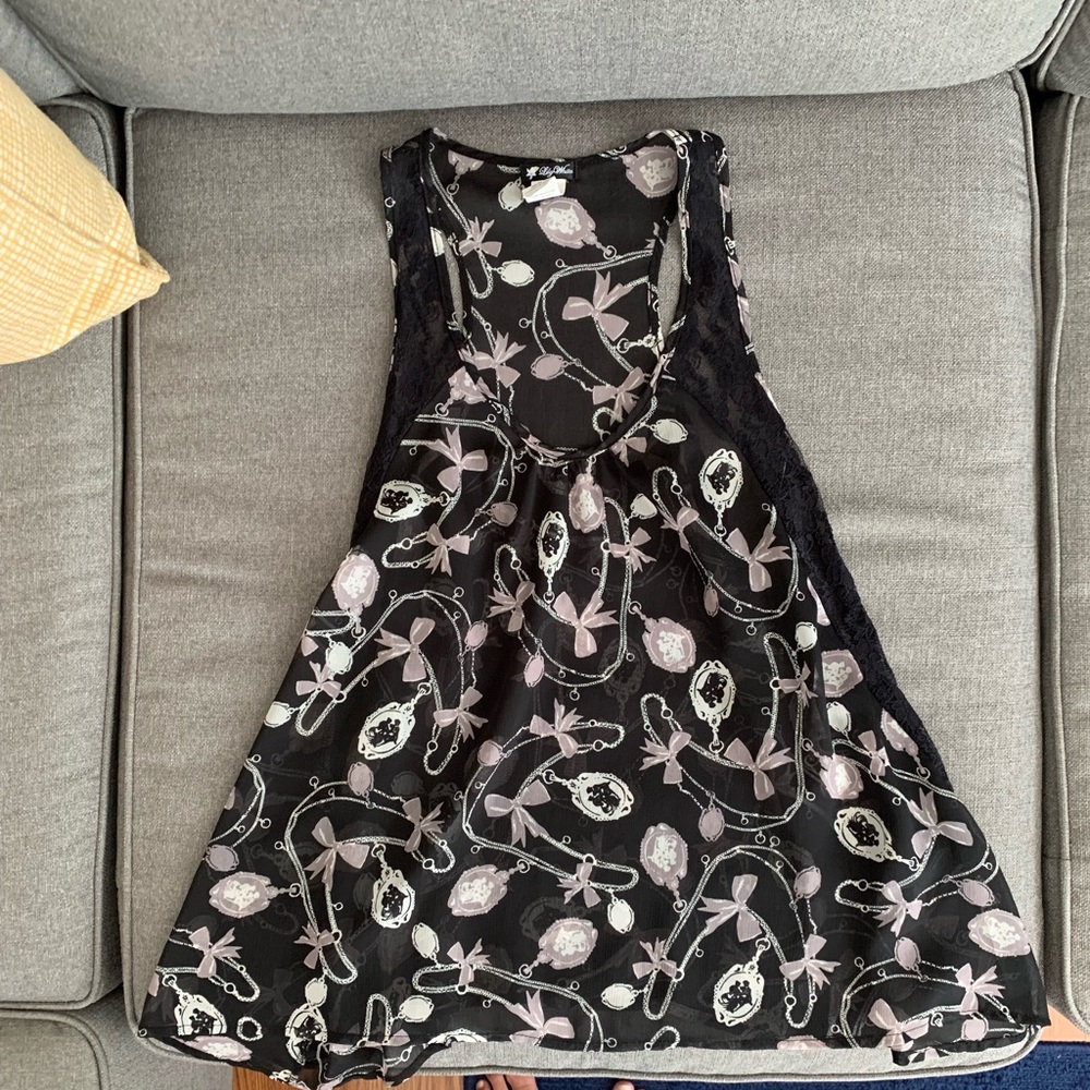 Lily White Sheer Tank Top